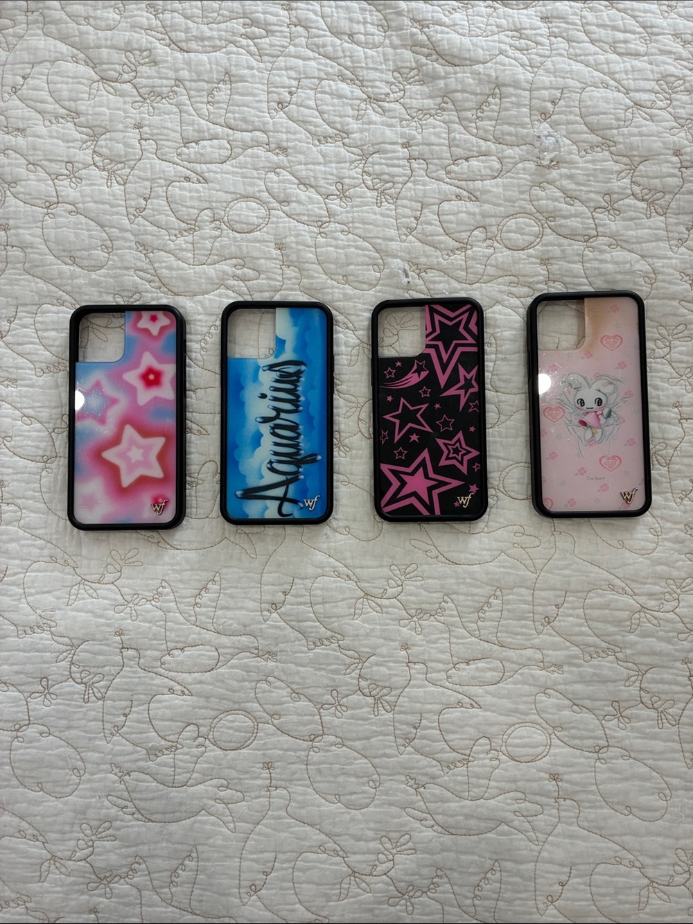 Wildflower iPhone 12 phone case bundle